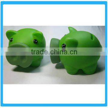 Promotional Cute Lovely PVC Piggy Banks
