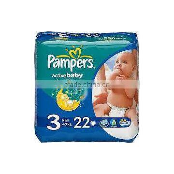 PAMPERS 22PCSActive Baby S3 Diappers FMCG hot offer