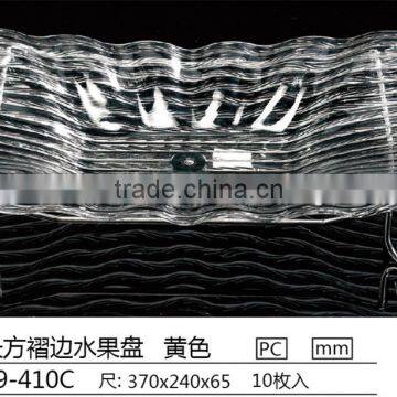 A9-410 Plastic Square Fruit Tray