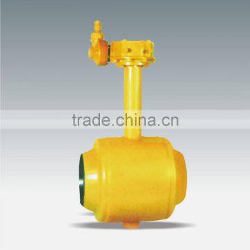 Acecare Barrel Type Full Welded Electric Fixed Type Penumatic Ball Valve