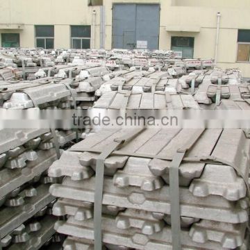 99.70% Aluminum ingot with high quality.