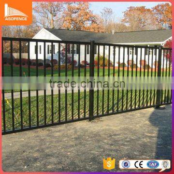 china sale iso 9001 quality 2.4m length iron wought corten steel fence