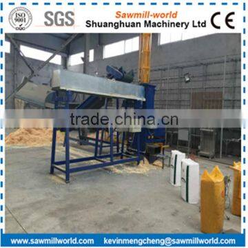 Autoweighting Vertical Wood Shaving Baler Machine