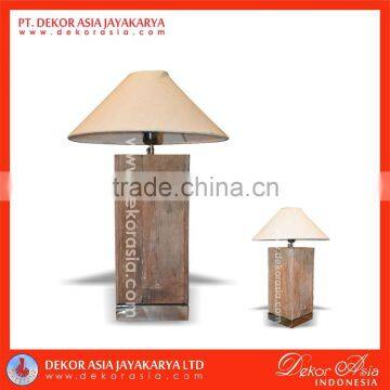 Reclaimed Wood Lamp Shade