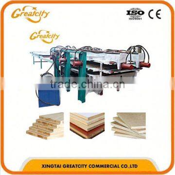 particle board hot press machine 100T hydraulic hot press machine wood machine hot press