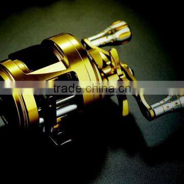 High Quality gold and silver color fishing reel