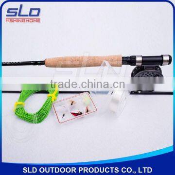 2.4-2.85m CARBON FLY FISHING ROD AND FLY FISHING REEL COMBO WITH KITS IN CARRYING BAG