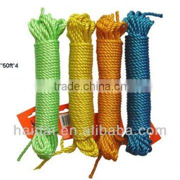 Outdoor 3mm/4mm/5mm Clothesline/PVC Rope