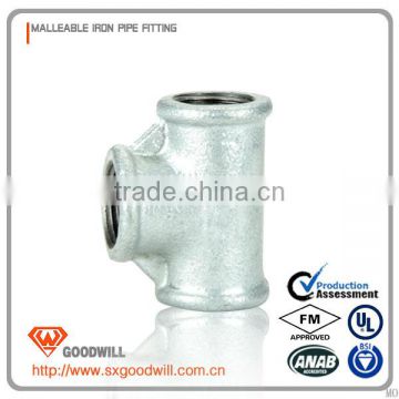 high quality schedule 80 carbon steel reducing tee