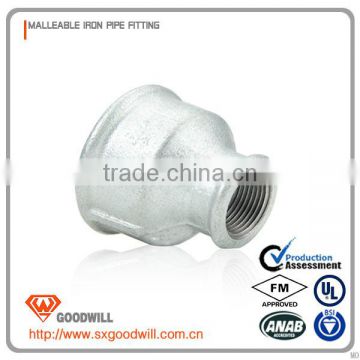 malleable iron galvanized pipe internal threaded socket 240