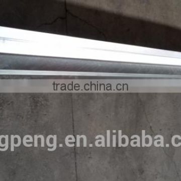 Greenhouse aluminum water gutter system used for agriculture