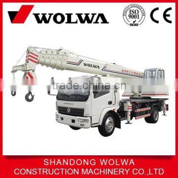 10 ton crane with 5 section telescopic boom amd truck