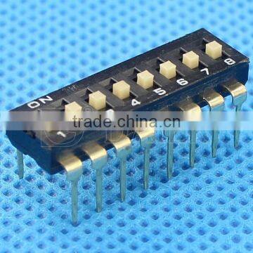 2~12 Position Black Colour Ic Type Tri-State DIP Switch photo-2