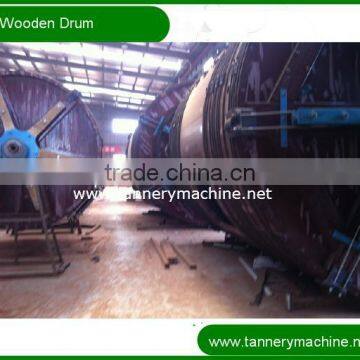 supply tannery leather processing wooden drum