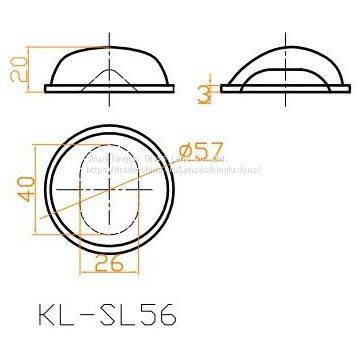 Лампа туннельная на светодиодах с оптическим стеклянным линзой photo-5