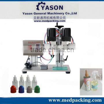 Desk Top Pneumatic semi automatic capping machines triggers capping machine