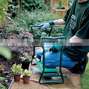 Deluxe Foldable Garden Kneeler and Seat With Tool Pouch photo-6