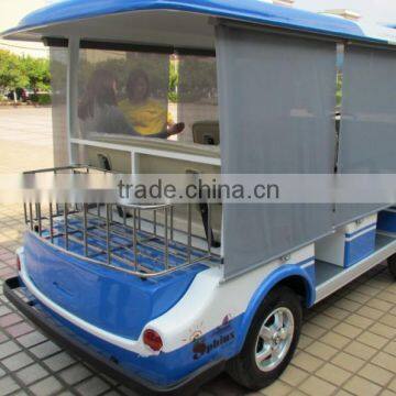 Park Elegant 8 Seaters Electric Tourism Bus Amusement Electric School Car photo-6