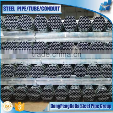 16mm znic coated 60-80GSM pre galvanized steel welded pipe