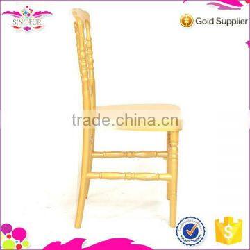 2015 New Design Sinofur Transparent Yellow Resin Napoleon Chair photo-5