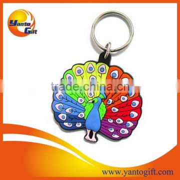 Double side pvc keychain