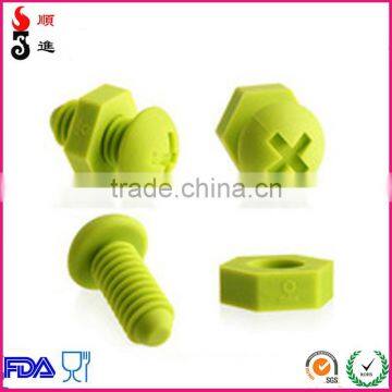 FDA/LFGB Food-Safe Lily Wine Bottle Stopper and Wine Pourer