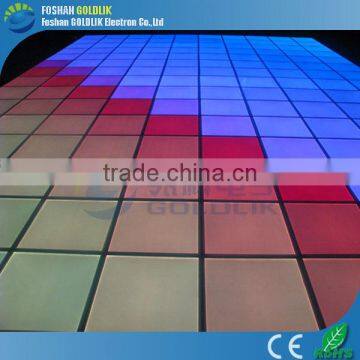 60*60cm LED Dance Floor Panel with color change remote control