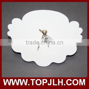 2017 Topjlh Custom Printed Zodiac Shaped Wood Craft Clock photo-2