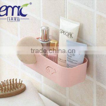 Emc Creative Draining Rack, Plastic Basket Bucket With Suctions photo-3