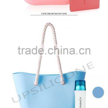 2014 New Fashion Silicone Ladies Shoulder Promotional Bag photo-3
