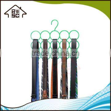 NBRSC Shipment in Time Plastic Scarf Hanger 15 Holes Scarf Organizer Belt Hook Silk Tower Rack photo-2