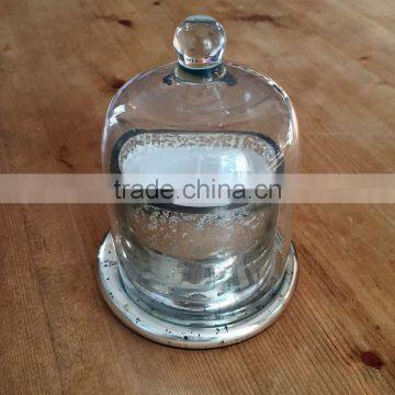 Silver Mercury Dome Lid Glass Bell Jar for Sale Passed CE and RoHS photo-6