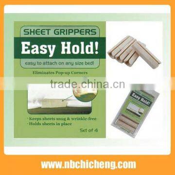 Plastic Sheet Clips Set of 4 / Sheet Grippers photo-5