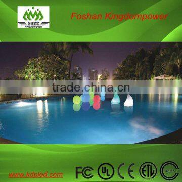 Cordless battery power LED color globe light outdoor