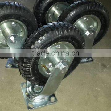 Platform Hand Truck PH300,with 8" Pnematic Rubber Wheel Caster photo-4