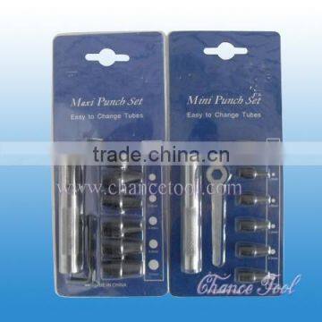 8pcs hand hollow punch set STO036