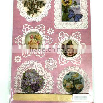 Elegant Rub-on Transfer Sticker, Grace Follower Transfer Sticker With Stick, Rub-on Scratching Transfer Stickers photo-4