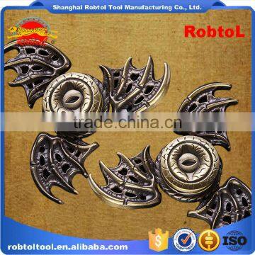 Fingertip Gyroscope Magic Eye Bat Tri Spinner EDC Hand Spinner Rotator Fidget Focus Toy Reduce Stress Decompression Adhd Stres photo-2