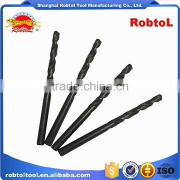 4mm Nano Titanium Coating Straight Shank Hss Twist Drill Bits Cobalt Fully Ground Black Finish Drilling Metal Forged Alloy photo-4