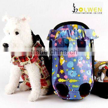 Cartoon Printing Folding Pet Carrier Bag for Dog