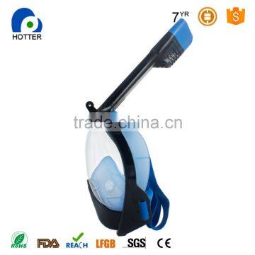 High quality easy breath snorkel mask full face full view