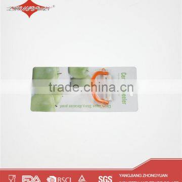 Orange Ultra Sharp Ceramic Dual Julienne Peeler photo-2