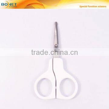 S94002P CE qualified beauty care curved scissors baby nail scissors