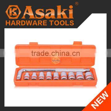 AK-9766 10 PCS 1/2" DR. socket wrench set