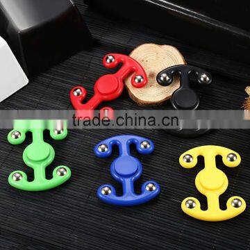 Fidget Hand Spinner Finger Toy Stress Reliever Killing Time Adults/Kids Green photo-6