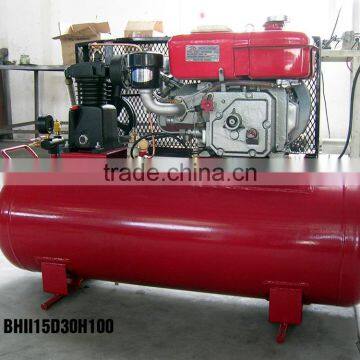 Diesel Driven Belt Air Compressor BHII55D42H70 photo-2
