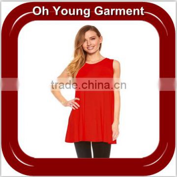 Wholesale latest design maternity clothes long tank tops