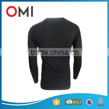 Wholesale Gym t Shirt Long Sleeve Seamless t Shirt Man photo-2
