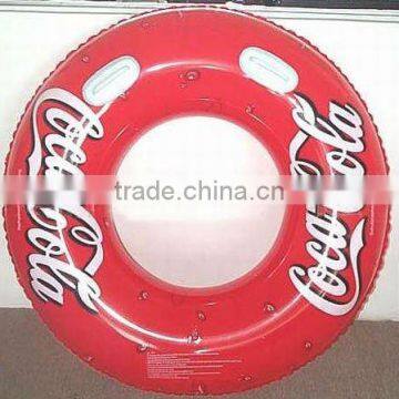 customised PMS color inflatable swimming circle