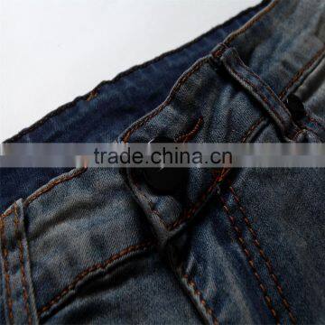 2016 Hot Men's Fashion Men's Jeans Biker Jeans Hole Personality Male Personality Pants Beggar photo-5